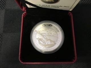 2012 Twenty Dollar .9999 Silver Coin -  Houses, Cobalt.