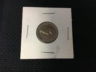 Centennial 5 Cent Canadian Coin.
