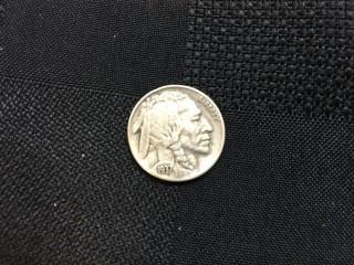 1937 United States Buffalo Nickel.