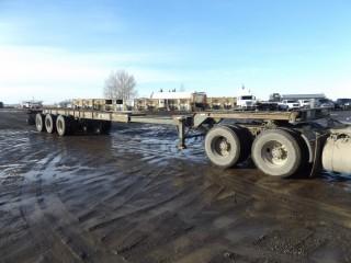 1994 Monon 40'-53' Expandable Triaxle Container Chassis S/N 1NNC05332RM204757.