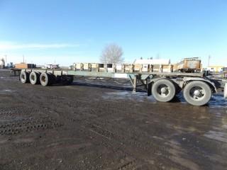 2003 Max-Atlas Triaxle Container Chassis c/w 11R22.5 Tires. S/N 2V9CS533X3S009768.