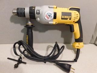 1/2" DeWalt Hammer Drill.