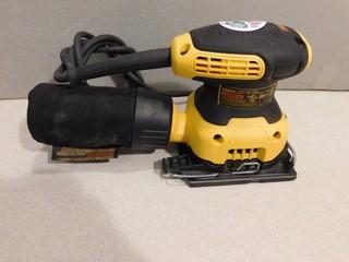 1/4" DeWalt Sheet Palm Sander.