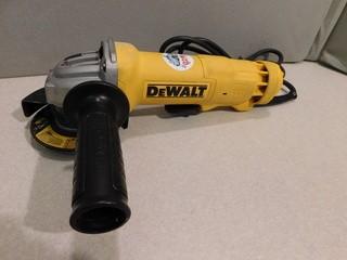 DeWalt 4-1/2" Angle Grinder.