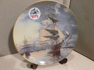 Leonard Pearce Flying Cloud Collector Plate.