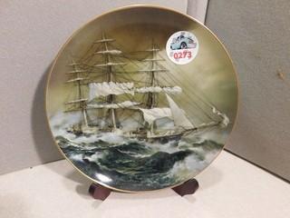 Leonard Pearce Nightingale Collector Plate.