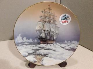 Leonard Pearce Red Jacket Collector Plate.