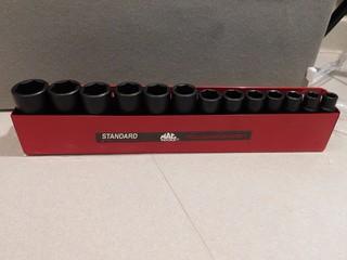Mac Tools 14pc 1/2" Drive SAE Deep Impact Socket Set 7/16"-1-1/4".