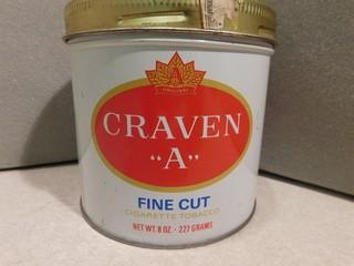 Craven 'A' Fine Cut Tobacco Tin.