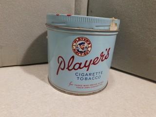 Players Cig Tobacco Tin.
