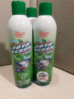 (3) Kleen-Flo Soya-Kleen Engine Shampoo.