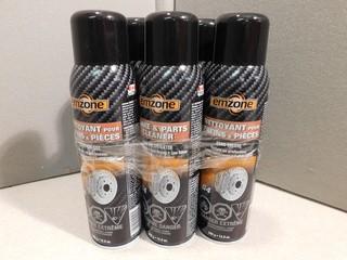 (6) Emzone Brake & Parts Cleaner.