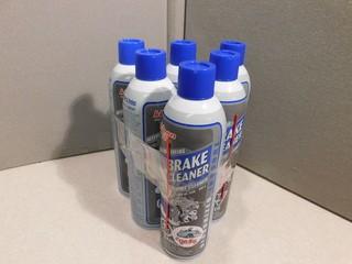 (6) Kleen Flo Brake Cleaner.