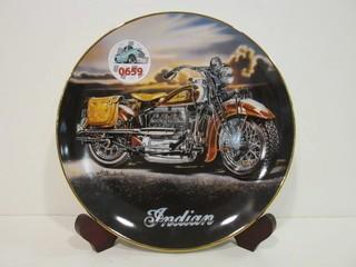 Franklin Mint Heirloom Royal Doulton 139 Indian Four Collectors Plate.