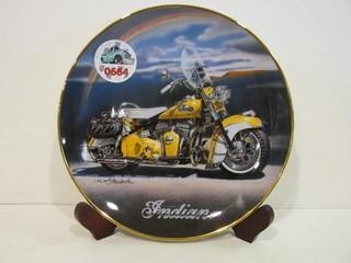 Franklin Mint Heirloom Royal Doulton 1953 Roadmaster Collectors Plate.