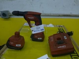 Hilti XBT 4000-A 18V Cordless Drill,C/w (2)Battery Packs, Charger