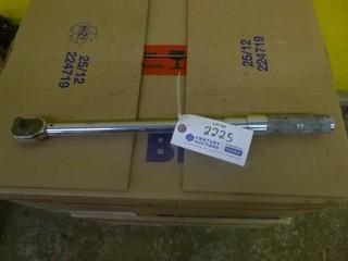 1/2 Drive Torque Wrench, 150lb