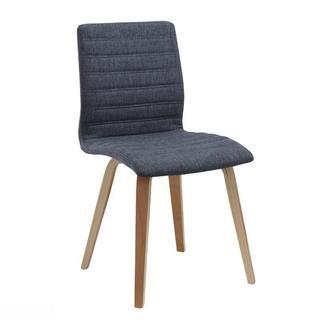 George Oliver Buckley Side Chair - Blue (Set of 2) (GOLV1506)  