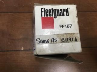 (2) Fleetguard FF167Fuel filters