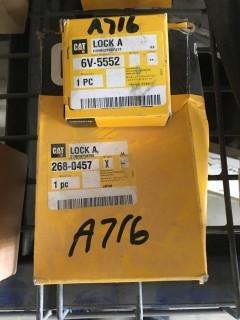 (2) Assorted Lock A.