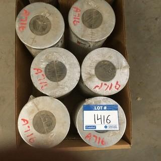 (6) Fleetgaurd filters, LF-516.
