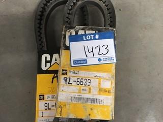 (2) V-Belts, 9L-6639.