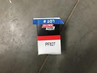 (5) Filters, PF827.