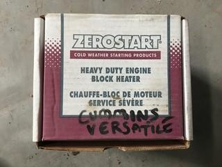 (2) Heavy Duty Engine Block Heater.