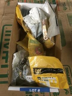 Quantity of of Assorted Parts Including Rod Ends, Atomizer, Nippling & More.