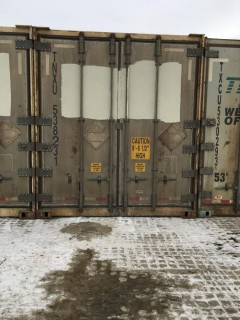 53' Storage Container. # TNXU 538231.