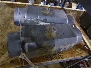 (2) Linde Pneumatic Actuator, Type 30-90-10