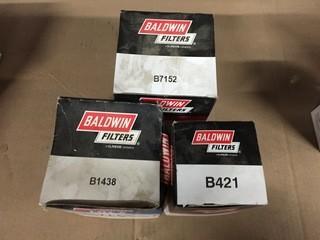 (3) Filters, B421, B1438, B7152.