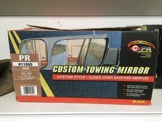 Custom Towing Mirrors for 2004-12 Ford Trucks.