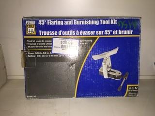 45 Degree Flaring & Burnishing Kit.