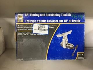 45 Degree Flaring & Burnishing Kit.