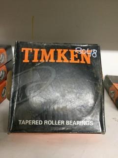 (3) Timken 68462 Bearings.