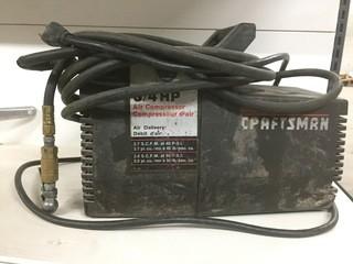 Craftsman 3/4hp Air Compressor.