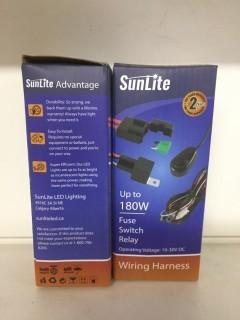 (2) Sunlite Wiring Harnesses.