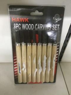 8 Piece Wood Carving Set.