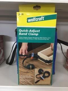 Wolfcraft Quick-Adjust Band Clamp.