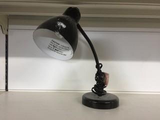 Black 40W Desk Lamp.