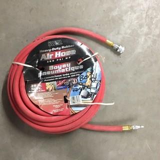 50' x 3/8" Heavy Duty 300psi Rubber Air Hose.