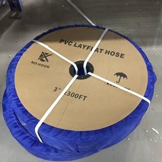 3" x 300' PVC Lay Flat Hose, Unused.