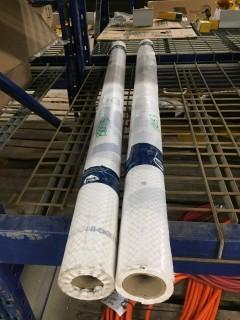 (2) Rolls of Polypropylene Vapor Barrier.