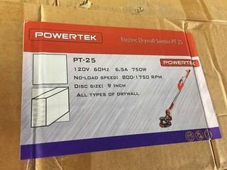 Powertek 120V 9" Electric Drywall Sander.