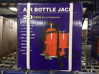 20 Ton Air Bottle Jack, Unused.