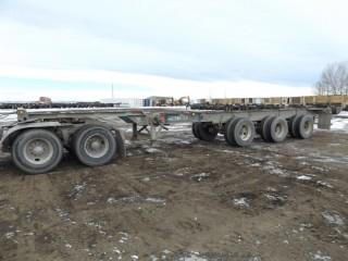 1994 Arnes 40'-53' Expandable Triaxle Chassis c/w 11R22.5 Tires. S/N 2A9085436RA003128.