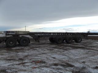 1995 Mond 40'-53' Expandable Triaxle Chassis c/w 11R22.5 Tires. S/N 2MN324187S1001297.
