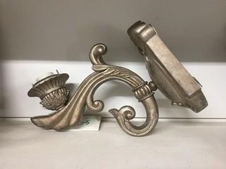 Set of (2) Wall Sconces.