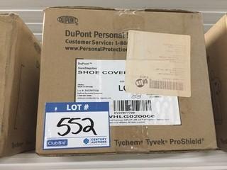 Quantity of DuPont Shoe Covers, Size Large.